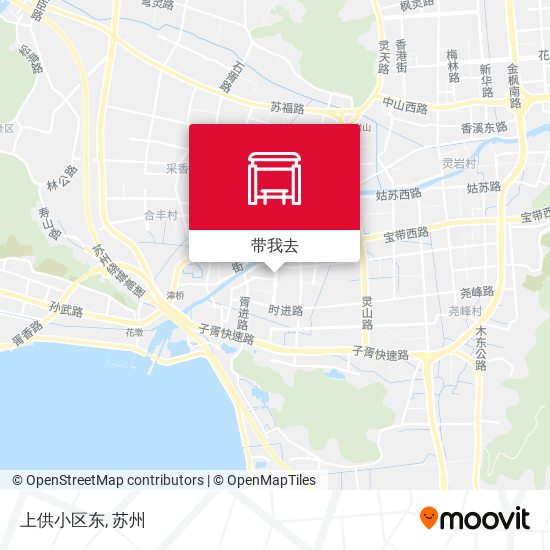 上供小区东地图