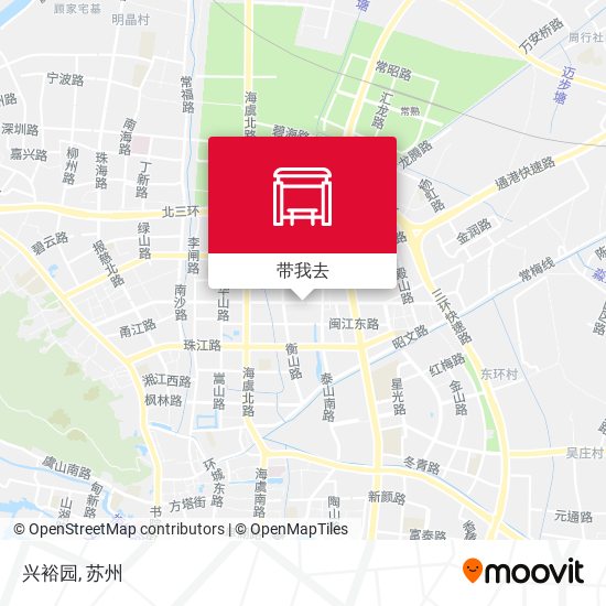 兴裕园地图