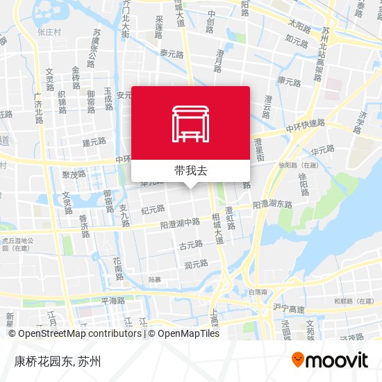 康桥花园东地图