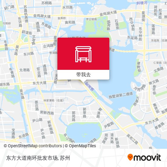 东方大道南环批发市场地图