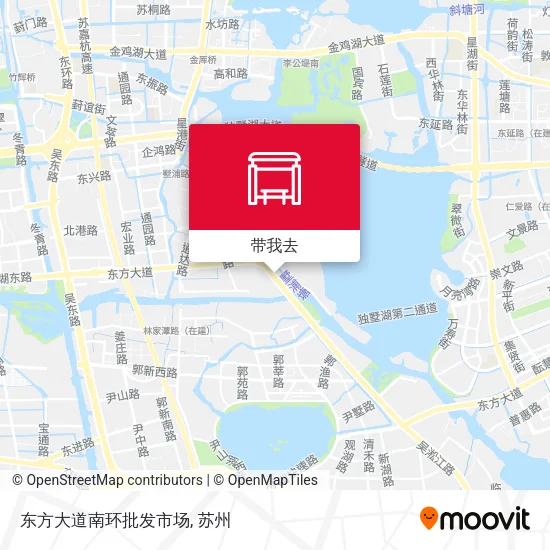 东方大道南环批发市场地图