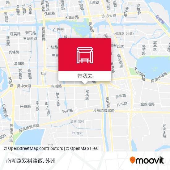 南湖路双祺路西地图