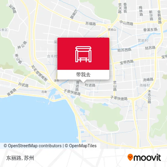 东丽路地图