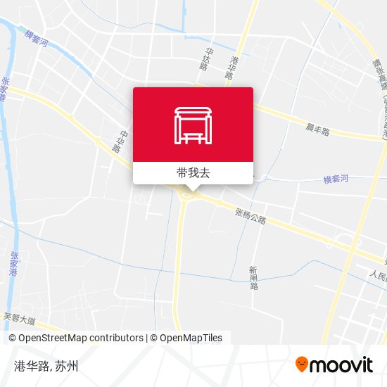 港华路地图