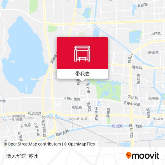 清风华院地图