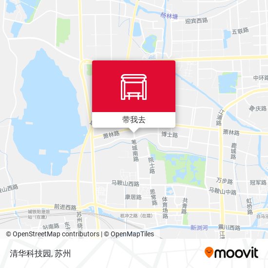 清华科技园地图