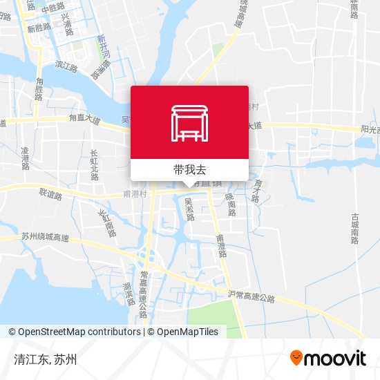 清江东地图