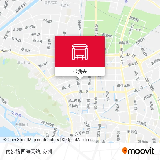 南沙路四海宾馆地图