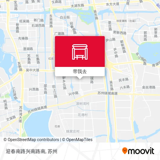 迎春南路兴南路南地图