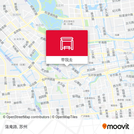 蒲庵路地图