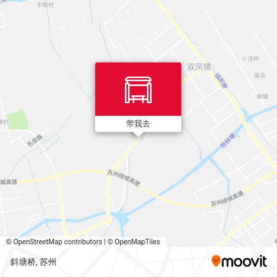 斜塘桥地图