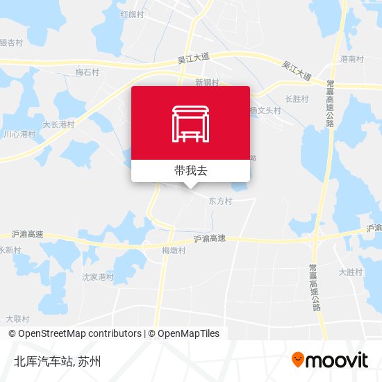 北厍汽车站地图