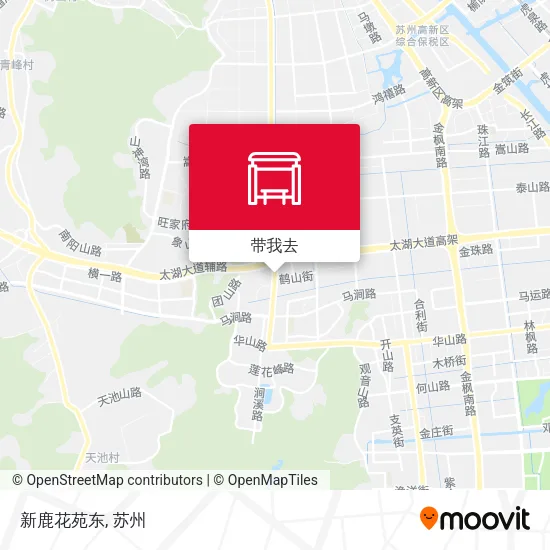 新鹿花苑东地图
