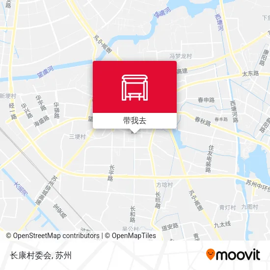 长康村委会地图