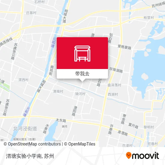 渭塘实验小学南地图