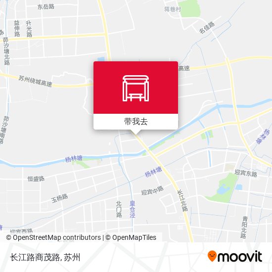 长江路商茂路地图
