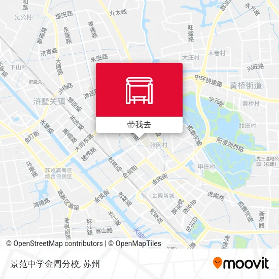 景范中学金阊分校地图