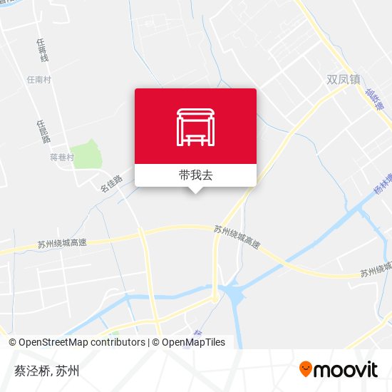 蔡泾桥地图