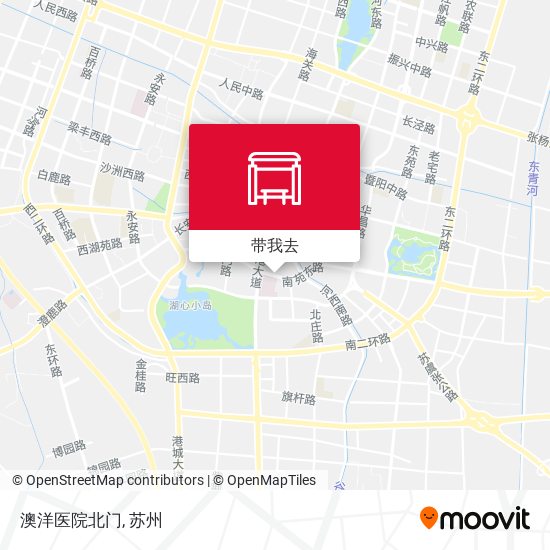 澳洋医院北门地图