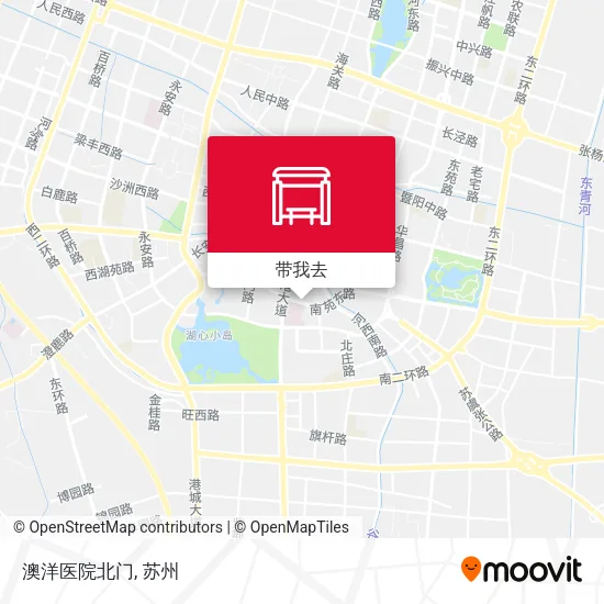 澳洋医院北门地图