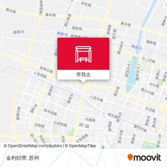 金利织带地图