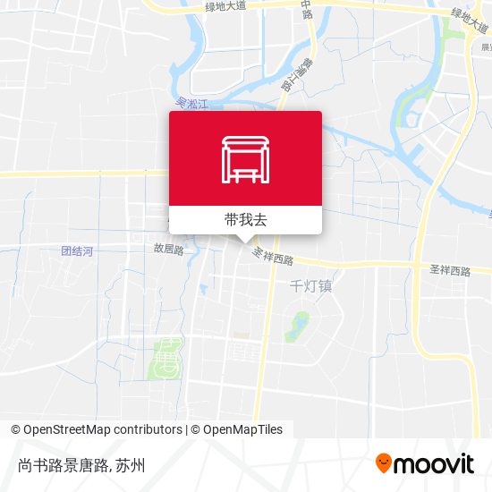 尚书路景唐路地图