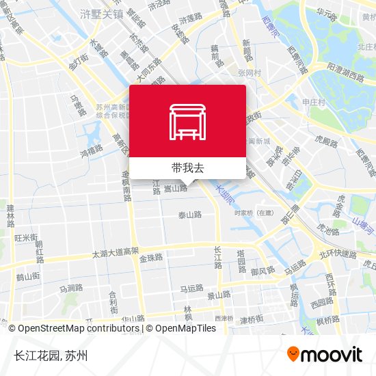 长江花园地图