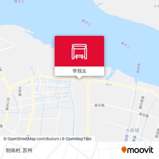 朝南村地图
