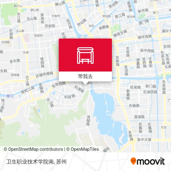 卫生职业技术学院南地图