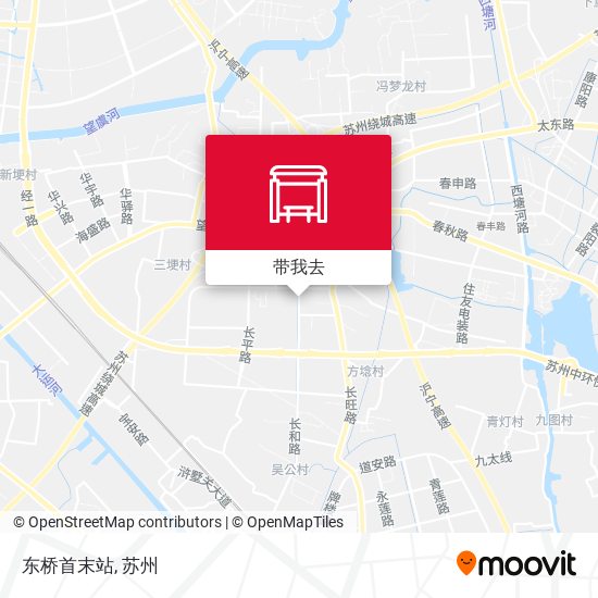 东桥首末站地图