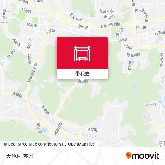 天池村地图