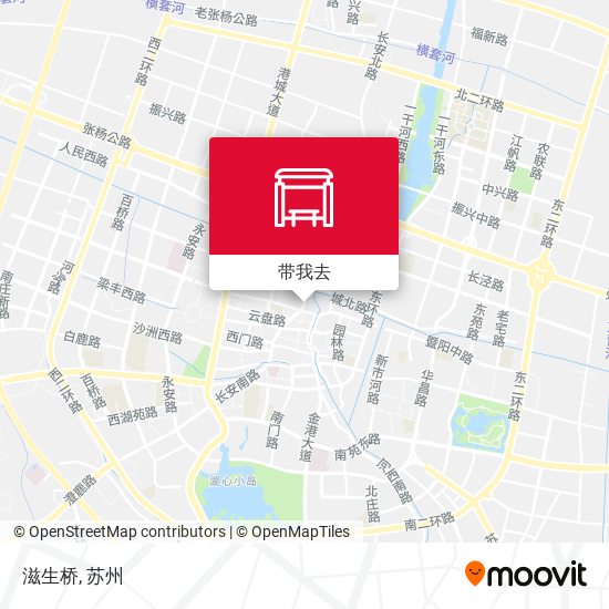 滋生桥地图