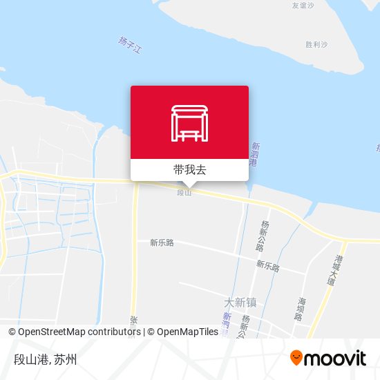 段山港地图