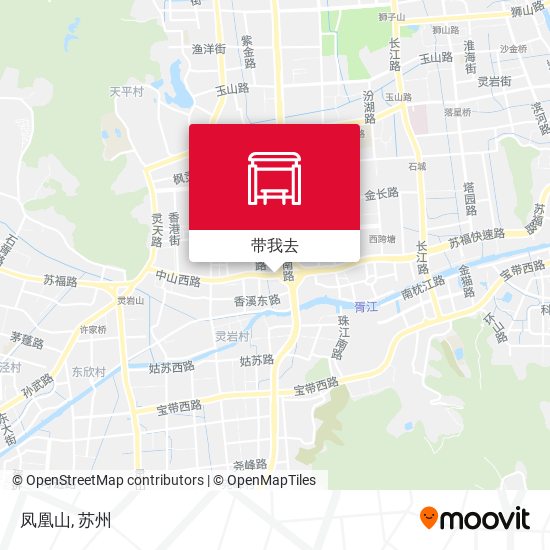 凤凰山地图