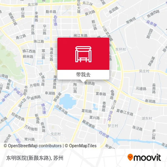 东明医院(新颜东路)地图