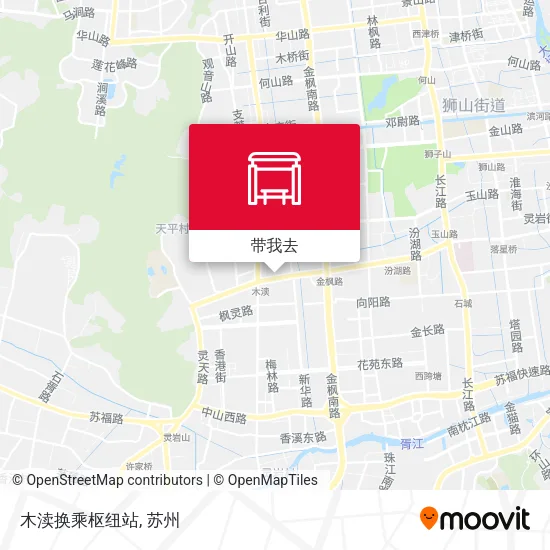 木渎换乘枢纽站地图