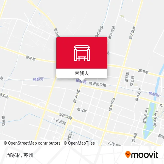 周家桥地图