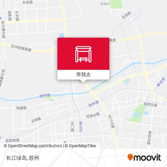 长江绿岛地图