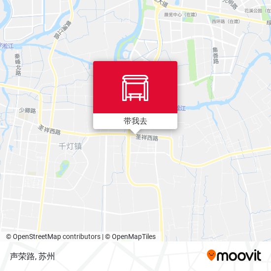 声荣路地图