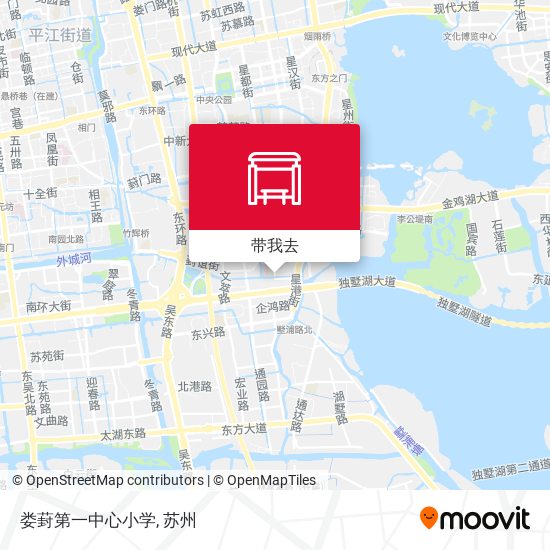 娄葑第一中心小学地图
