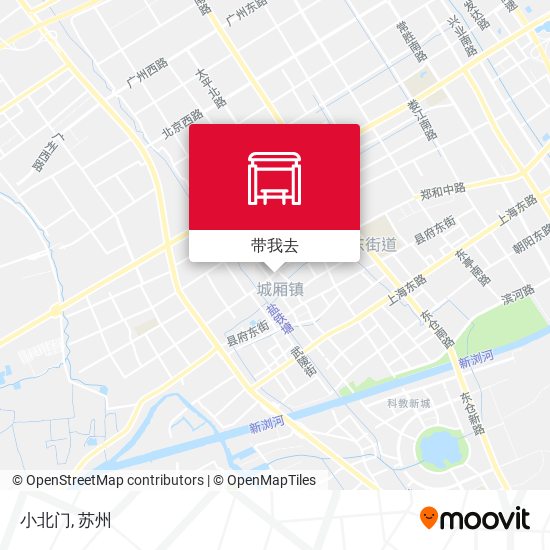小北门地图