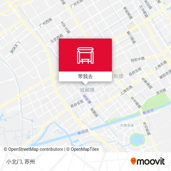 小北门地图