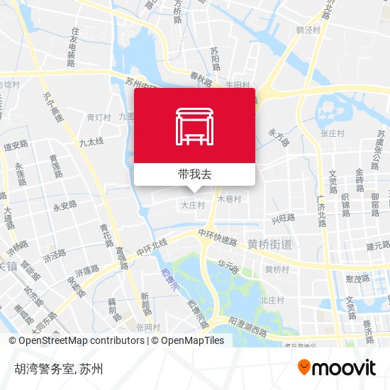 胡湾警务室地图