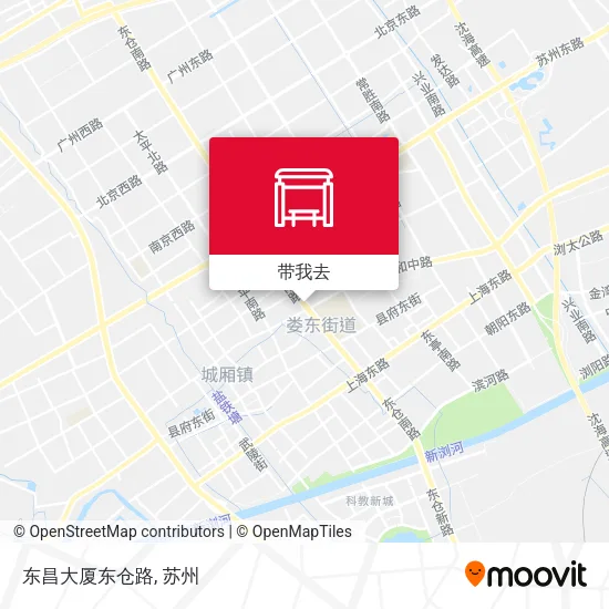 东昌大厦东仓路地图
