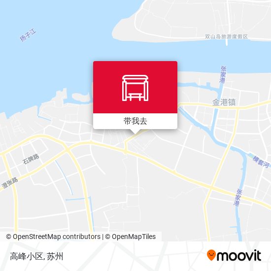高峰小区地图