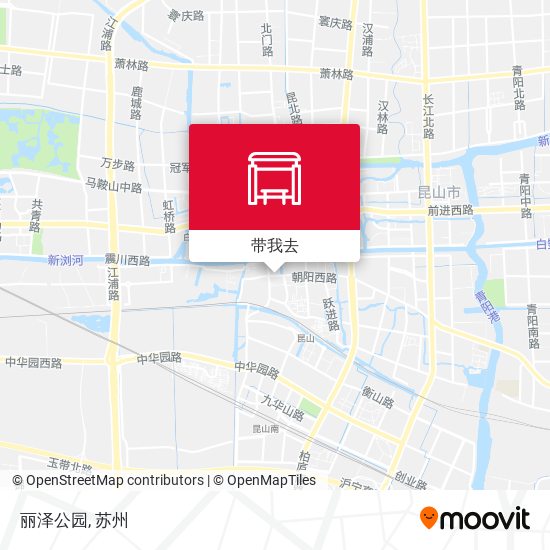 丽泽公园地图