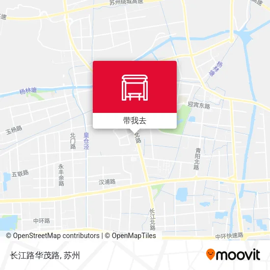长江路华茂路地图