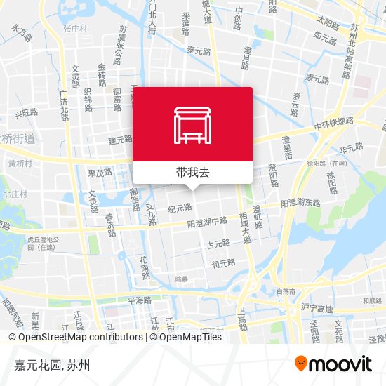 嘉元花园地图