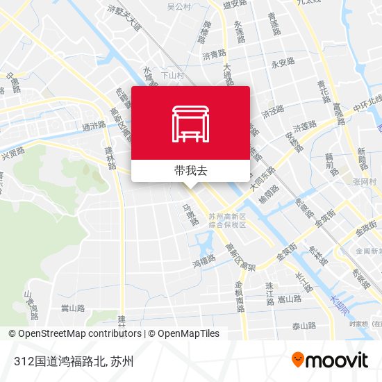 312国道鸿福路北地图