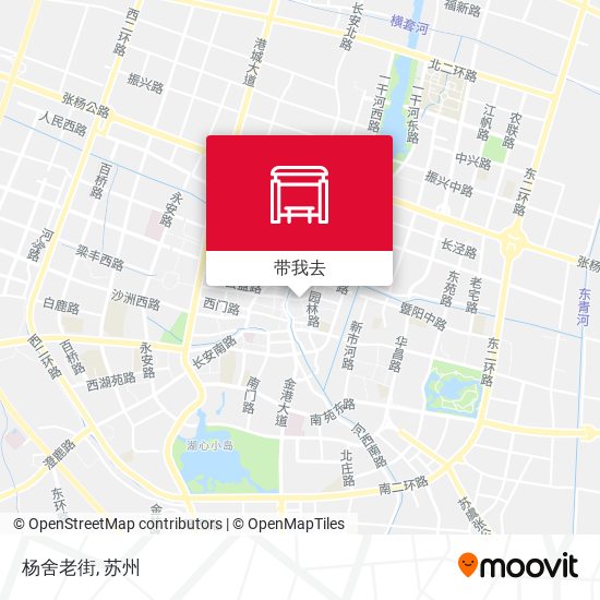 杨舍老街地图